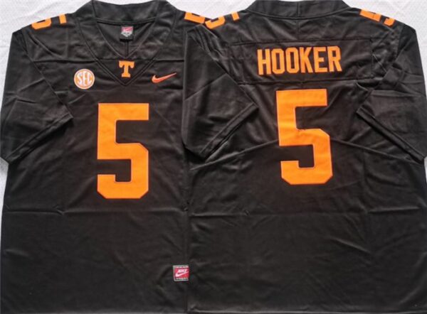 Tennessee Volunteers 5 Hendon Hooker Black Limited Men Jersey