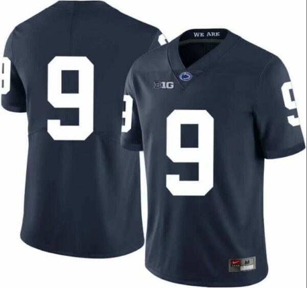 Men's Penn State Trace McSorley Beau Pribula #9 Jerseys Dark Blue