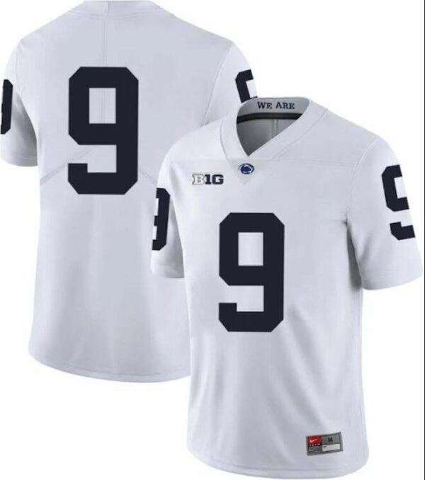 Men's Penn State Trace McSorley Beau Pribula #9 Jerseys White