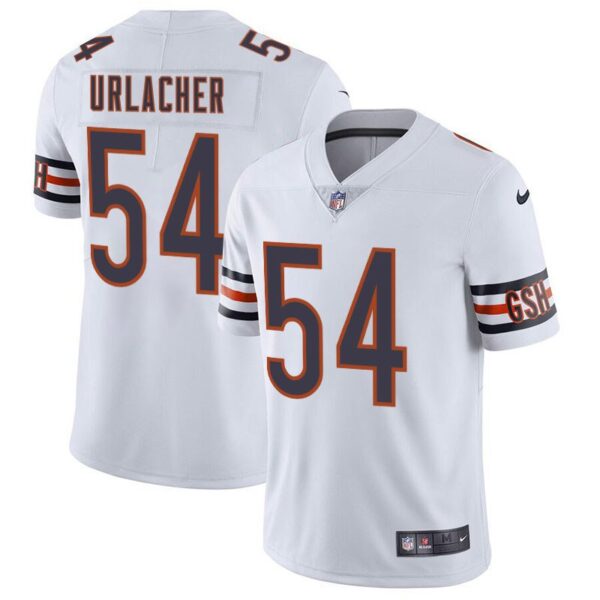 Men's Bears 54 Brian Urlacher White Stitched Limited Jersey
