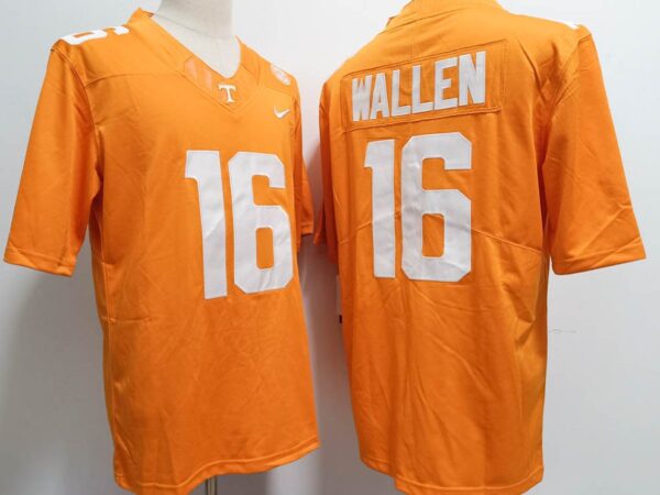 Tennessee Volunteers #16 Morgan Wallen Orange 2024 Stitched Jersey