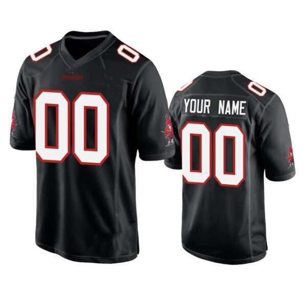 Custom TB.Buccaneers Football Jerseys American Design Your Own Practice Mesh Name and Number - Image 4