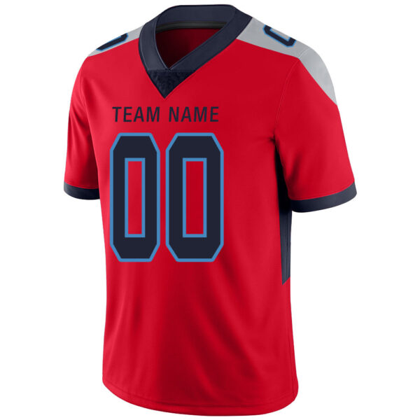 Custom T.Titans Stitched American Football Jerseys Personalize Birthday Gifts Red Jersey - Image 4