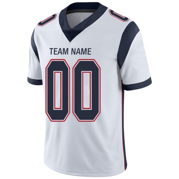 Custom NE.Patriots Football Jerseys Team Player or Personalized Design Your Own Name for Men's Women's Youth Jerseys Navy - Image 11