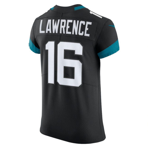 J.Jaguars #16 Trevor Lawrence Black Vapor Elite Jersey Stitched American Football Jerseys