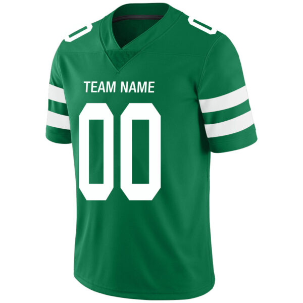 Custom NY.Jets Stitched American Football Jerseys Personalize Birthday Gifts Green Jersey - Image 4