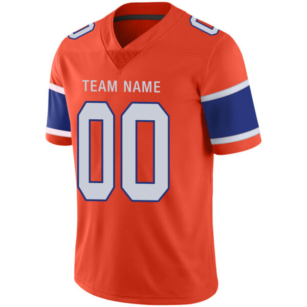 Custom D.Broncos Stitched American Football Jerseys Orange Personalize Birthday Gifts  Jersey - Image 4