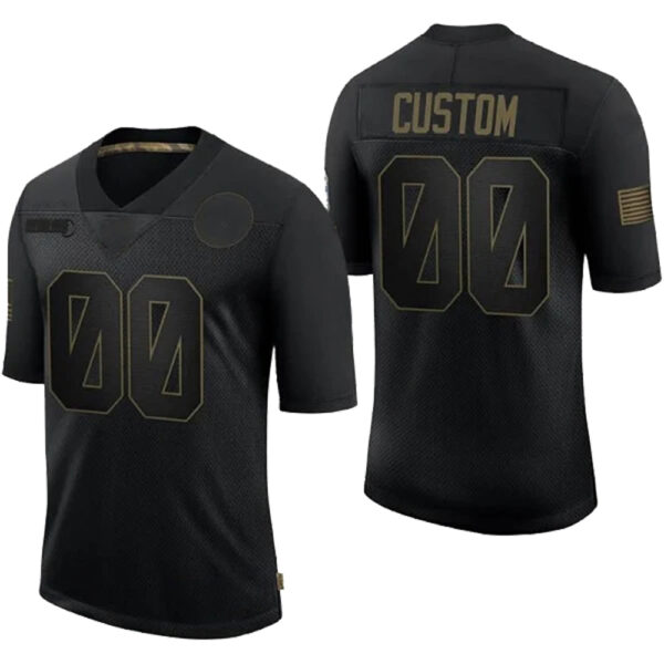 Custom P.Steelers 2022 Stitched American Football Jerseys - Image 5