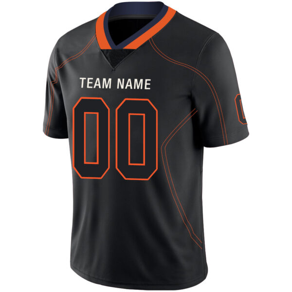 Custom C.Bear Stitched American Football Jerseys Personalize Birthday Gifts Black Jersey - Image 4