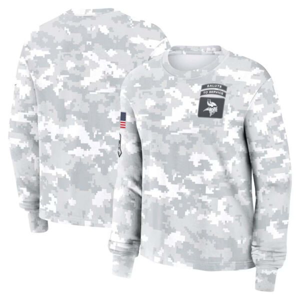 MN.Vikings 2024 Salute To Service Club Pullover Cheap sale Birthday and Christmas gifts Stitched American Football Jerseys