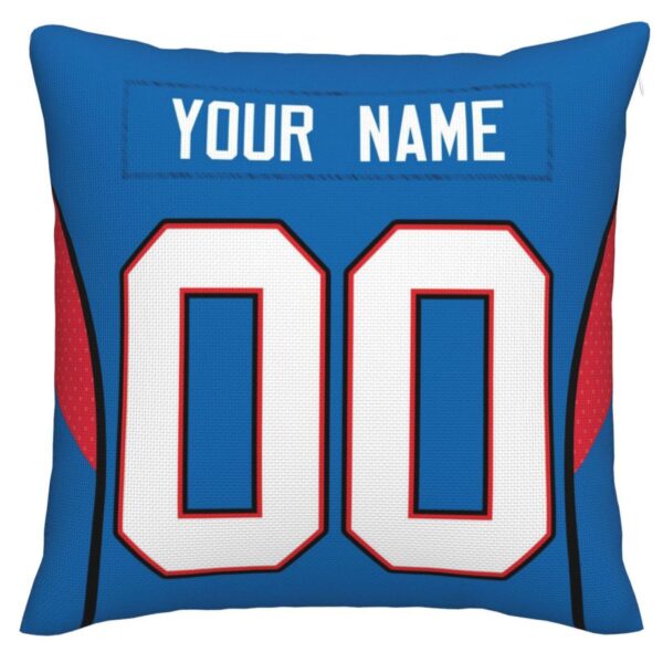 Custom B.Bills Pillow Royal Football Team Decorative Throw Pillow Case Print Personalized Football Style Fans Letters & Number Birthday Gift Football Pillows - Image 3