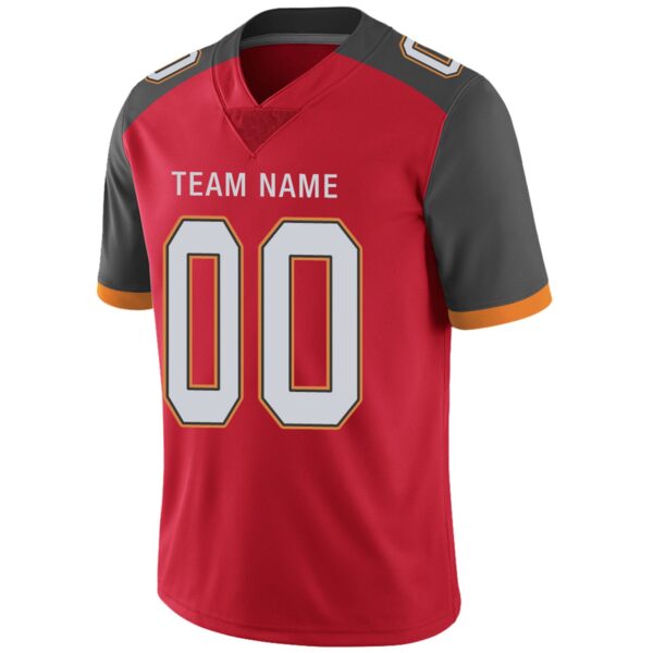 Custom TB.Buccaneers Football Jerseys Team Player or Personalized Design Your Own Name for Men's Women's Youth Jerseys Red - Image 7