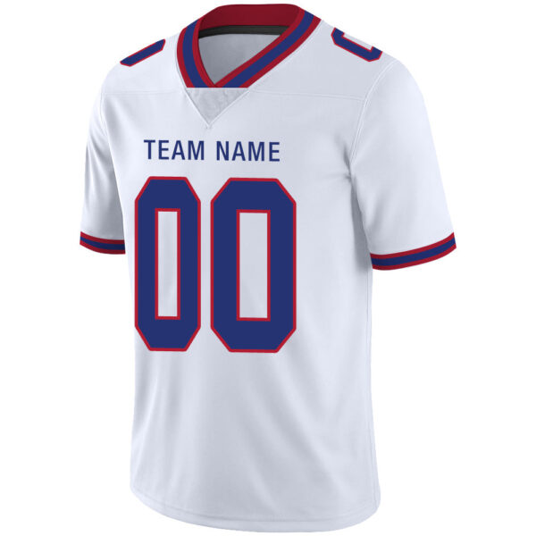 Custom B.Bills Stitched American Football Jerseys Personalize Birthday Gifts White Jersey - Image 4