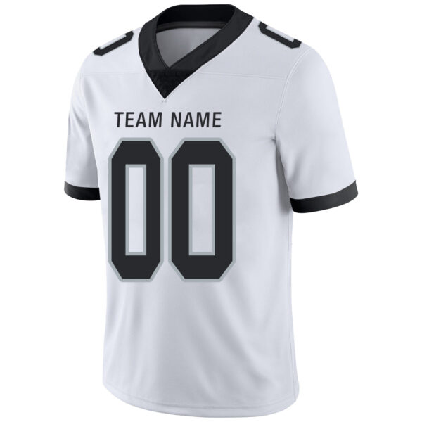 Custom LV.Raiders Stitched American Football Jerseys Personalize Birthday Gifts White Jersey - Image 4