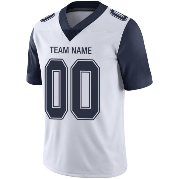 Custom D.Cowboys American Men's Youth And Women Stitched White Football Jersey Personalize Birthday Gifts Jerseys - Image 4