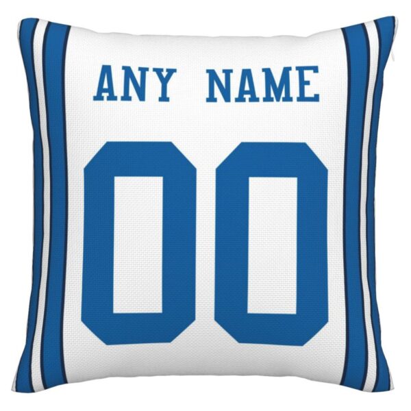 Custom D.Cowboys Pillow Decorative Throw Pillow Case - Print Personalized Football Team Fans Name & Number Birthday Gift Football Pillows - Image 2