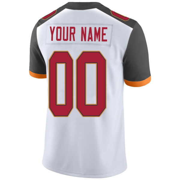 Custom TB.Buccaneers Stitched American Football Jerseys Personalize Birthday Gifts White Jersey - Image 3