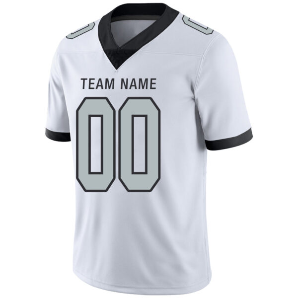 Custom LV.Raiders Stitched American Football Jerseys Personalize Birthday Gifts White Jersey - Image 4