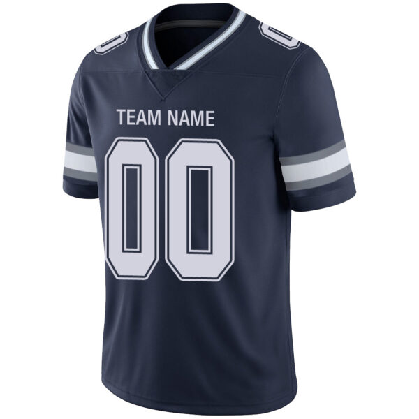 Custom D.Cowboys Stitched American Football Jerseys Personalize Birthday Gifts Navy Jersey - Image 4