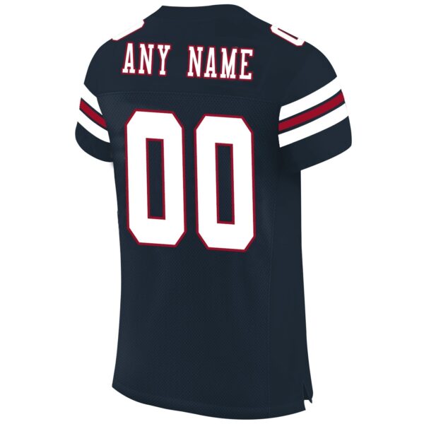 Custom C.Bear Football Jerseys Personalize Sports Shirt Design Navy Stitched Name And Number Christmas Birthday Gift - Image 3