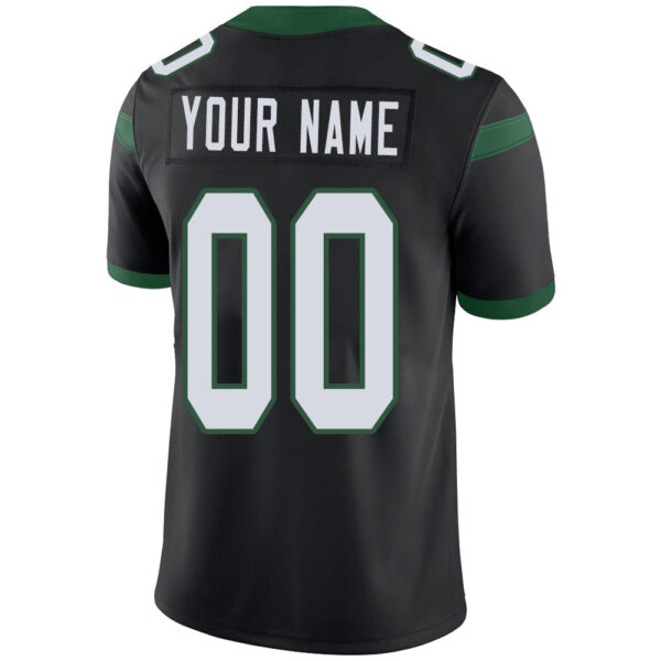 Custom NY.Jets Stitched American Football Jerseys Personalize Birthday Gifts Black Jersey - Image 2