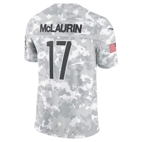 W.Commanders #17 Terry McLaurin Arctic Camo 2024 Salute to Service Limited Stitched American Football Jerseys