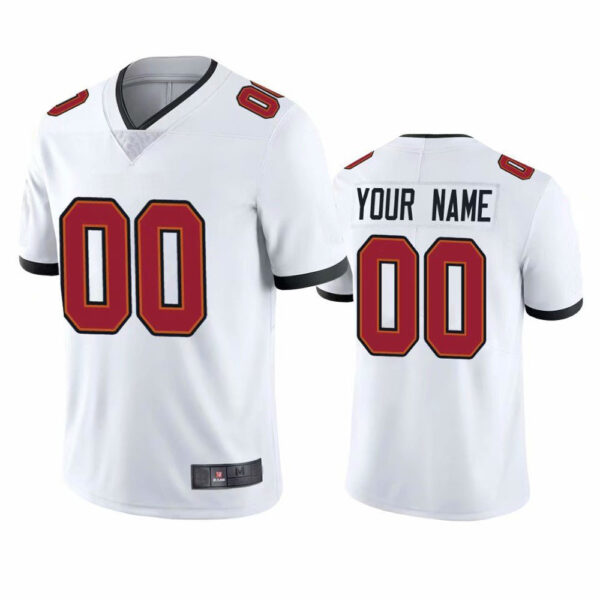 Custom TB.Buccaneers Football Jerseys American Design Your Own Practice Mesh Name and Number - Image 3