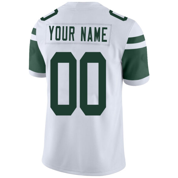 Custom NY.Jets Stitched American Football Jerseys Personalize Birthday Gifts White Jersey - Image 3