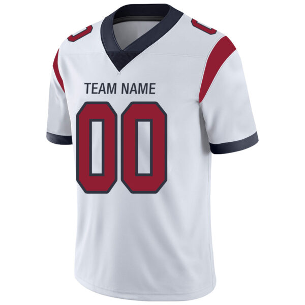 Custom H.Texans Stitched American Football Jerseys Personalize Birthday Gifts White Jersey - Image 4