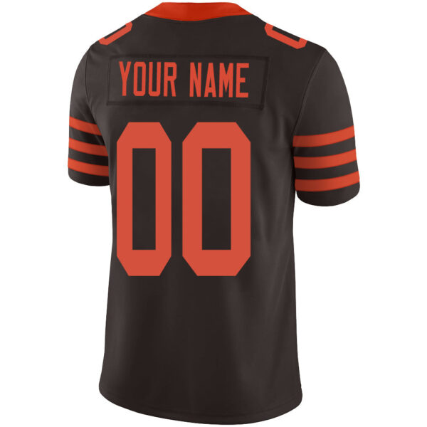 Custom C.Brown Stitched American Football Jerseys Personalize Birthday Gifts Brown Jersey - Image 3