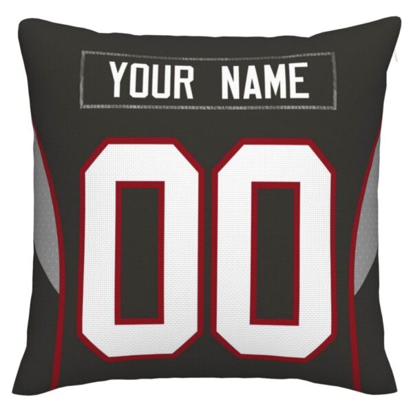 Custom TB.Buccaneers Pillow Decorative Throw Pillow Case - Print Personalized Football Team Fans Name & Number Birthday Gift Football Pillows - Image 2