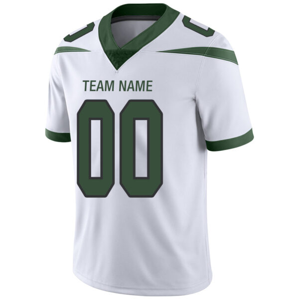 Custom NY.Jets Stitched American Football Jerseys Personalize Birthday Gifts White Jersey - Image 3