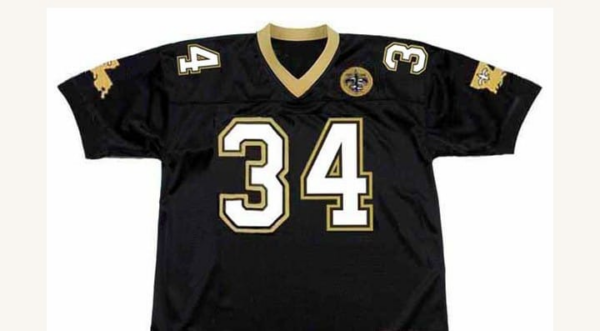 NO.Saints #34 Heyward Game Jersey Stitched American Football Jerseys