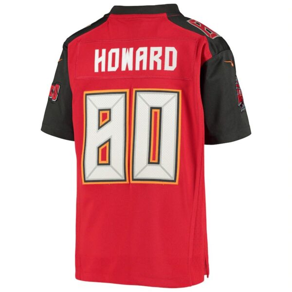 TB.Buccaneers #80 O.J. Howard Red Vapor Limited Jersey Stitched American Football Jerseys