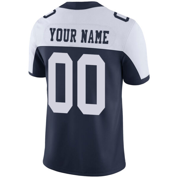 Custom D.Cowboys Stitched American Football Jerseys Personalize Birthday Gifts Navy Jersey - Image 3