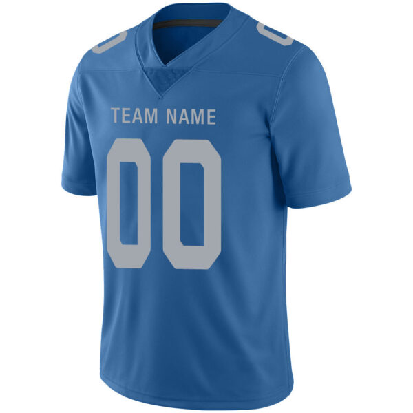 Custom D.Lions Stitched American Football Jerseys Personalize Birthday Gifts Blue Jersey - Image 4