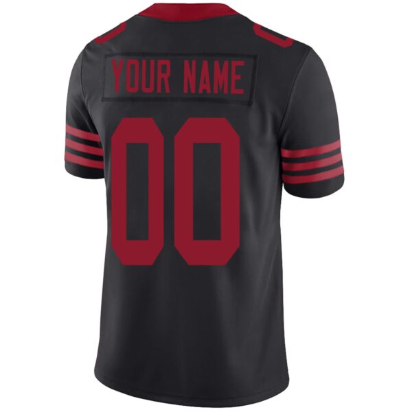 Custom SF.49ers Football Jerseys Team Player or Personalized Design Your Own Name for Men's Women's Youth Jerseys Red - Image 7