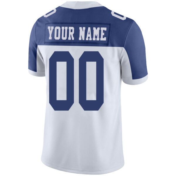 Custom D.Cowboys Stitched American Football Jerseys Personalize Birthday Gifts White Jersey - Image 3