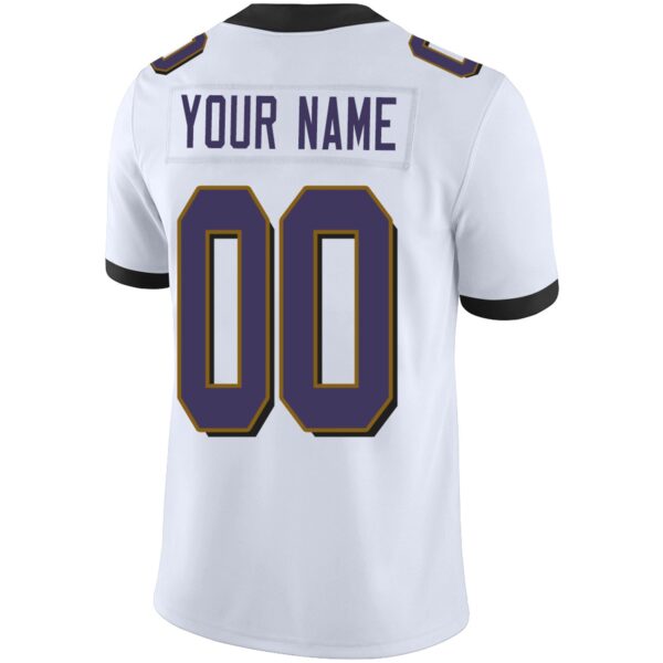 Custom B.Ravens Football JerseyS Team Player or Personalized Design Your Own Name for Men's Women's Youth Jerseys Purple - Image 11