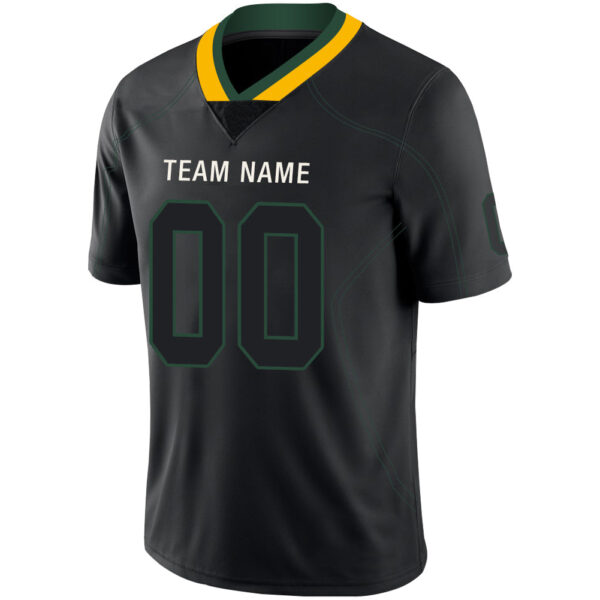 Custom GB.Packers Stitched American Football Jerseys Personalize Birthday Gifts Black Jersey - Image 4