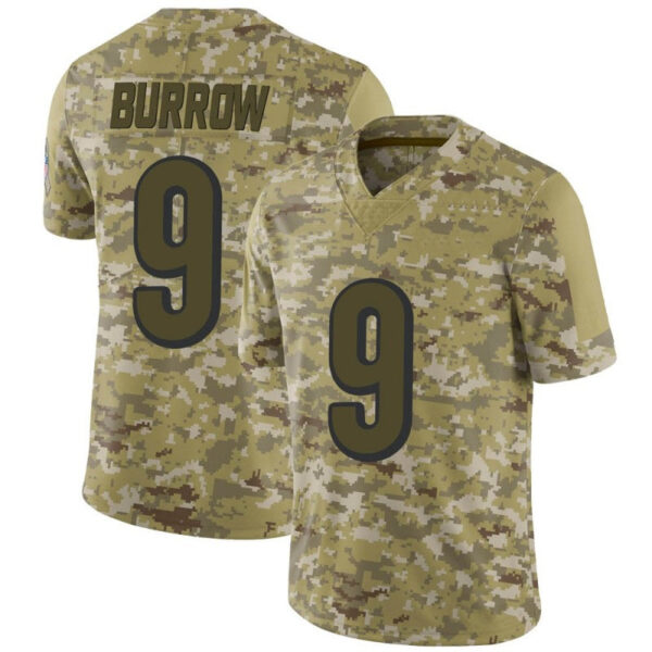 Men's #9 Joe Burrow C.Bengal Limited Stitched Jerseys Football - Image 3