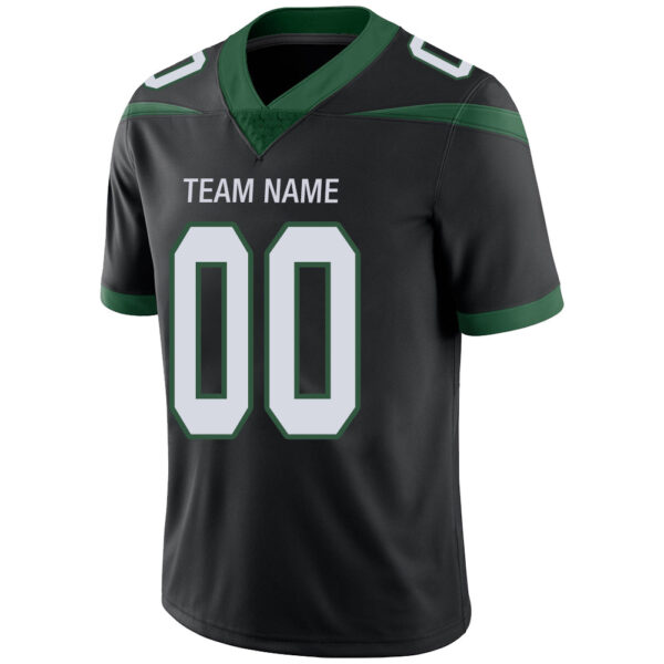 Custom NY.Jets Stitched American Football Jerseys Personalize Birthday Gifts Black Jersey - Image 3