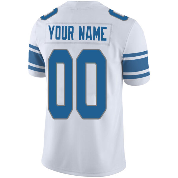 Custom D.Lions Stitched American Football Jerseys Personalize Birthday Gifts White Jersey - Image 3