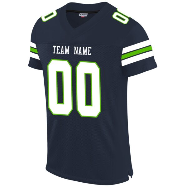 Custom S.Seahawks Football Jerseys Design Navy Stitched Name And Number Size S to 6XL Christmas Birthday Gift - Image 2