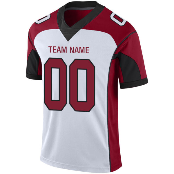 Custom A.Cardinal Men's American White Stitched Football Jerseys - Image 4