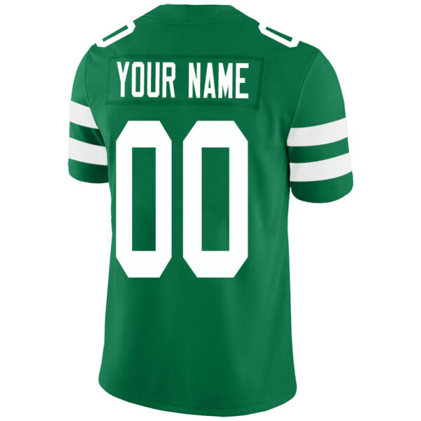 Custom NY.Jets Stitched American Football Jerseys Personalize Birthday Gifts Green Jersey - Image 3