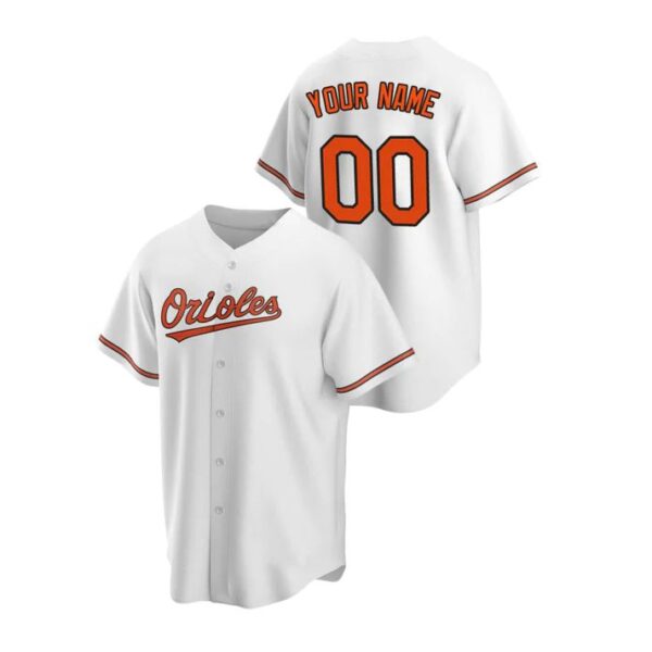 Baseball Jerseys Custom Baltimore Orioles Men Youth Women White Jersey Stitched