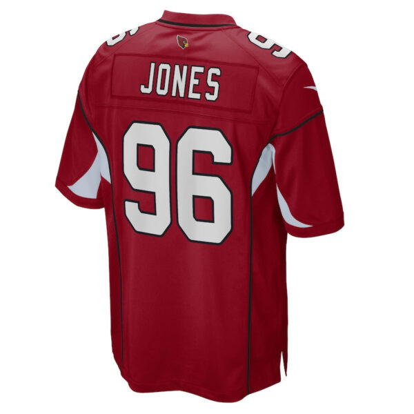 A.Cardinal #96 Manny Jones Cardinal Game Player Jersey Stitched American Football Jerseys