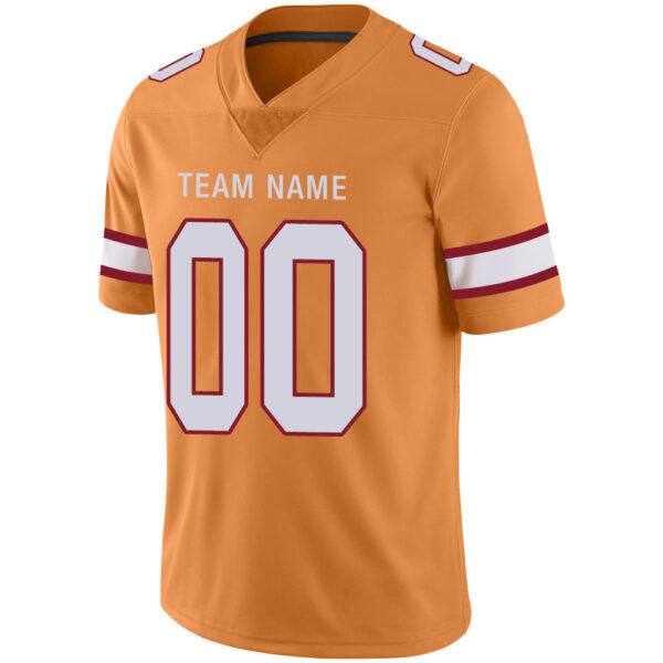 Custom TB.Buccaneers Stitched American Football Jerseys Personalize Birthday Gifts Gold Jersey - Image 4