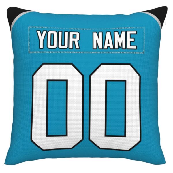 Custom C.Panthers Pillow Football Team Decorative Throw Pillow Case Print Personalized Football Style Fans Letters & Number Birthday Gift Football Pillows - Image 3